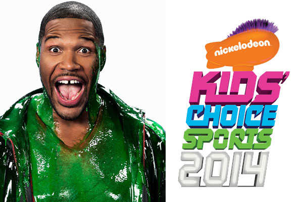 michael strahan nick kids choice sports awards